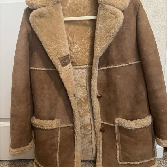 Vintage Shearling Coat - Picture 2 of 7
